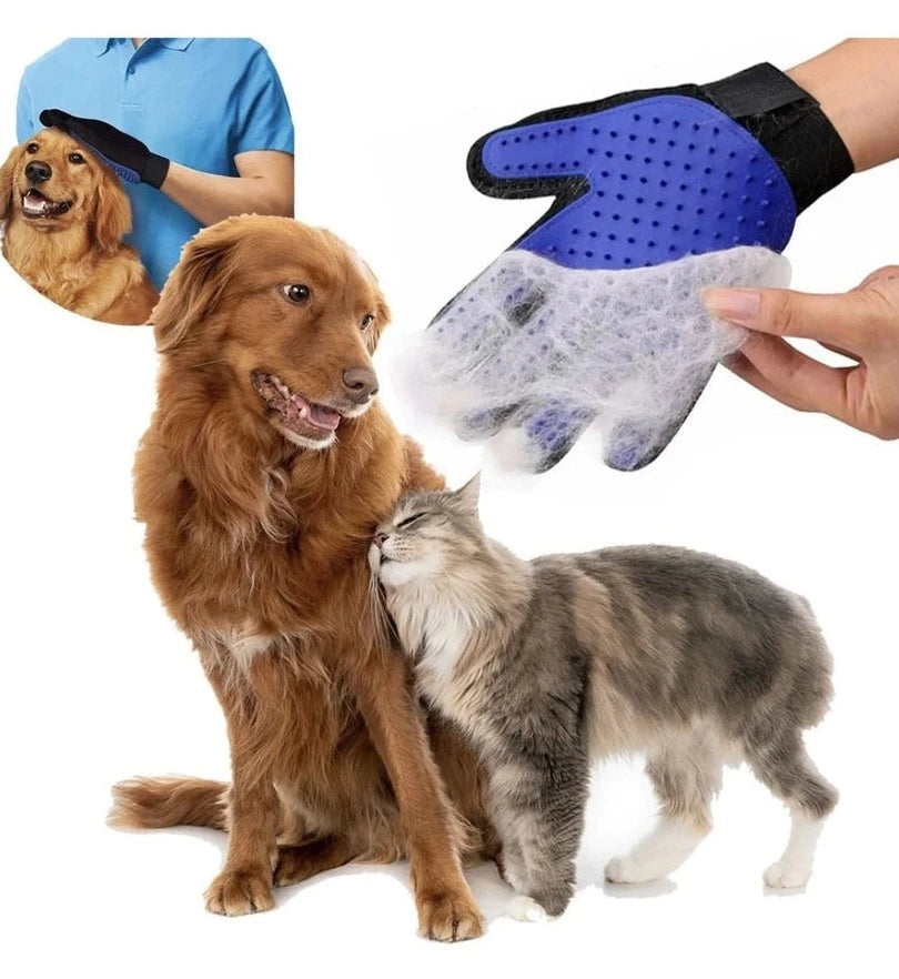 Guante quita pelo para mascotas grandes
