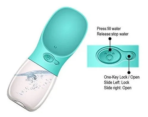 Bebedero portatil para mascotas